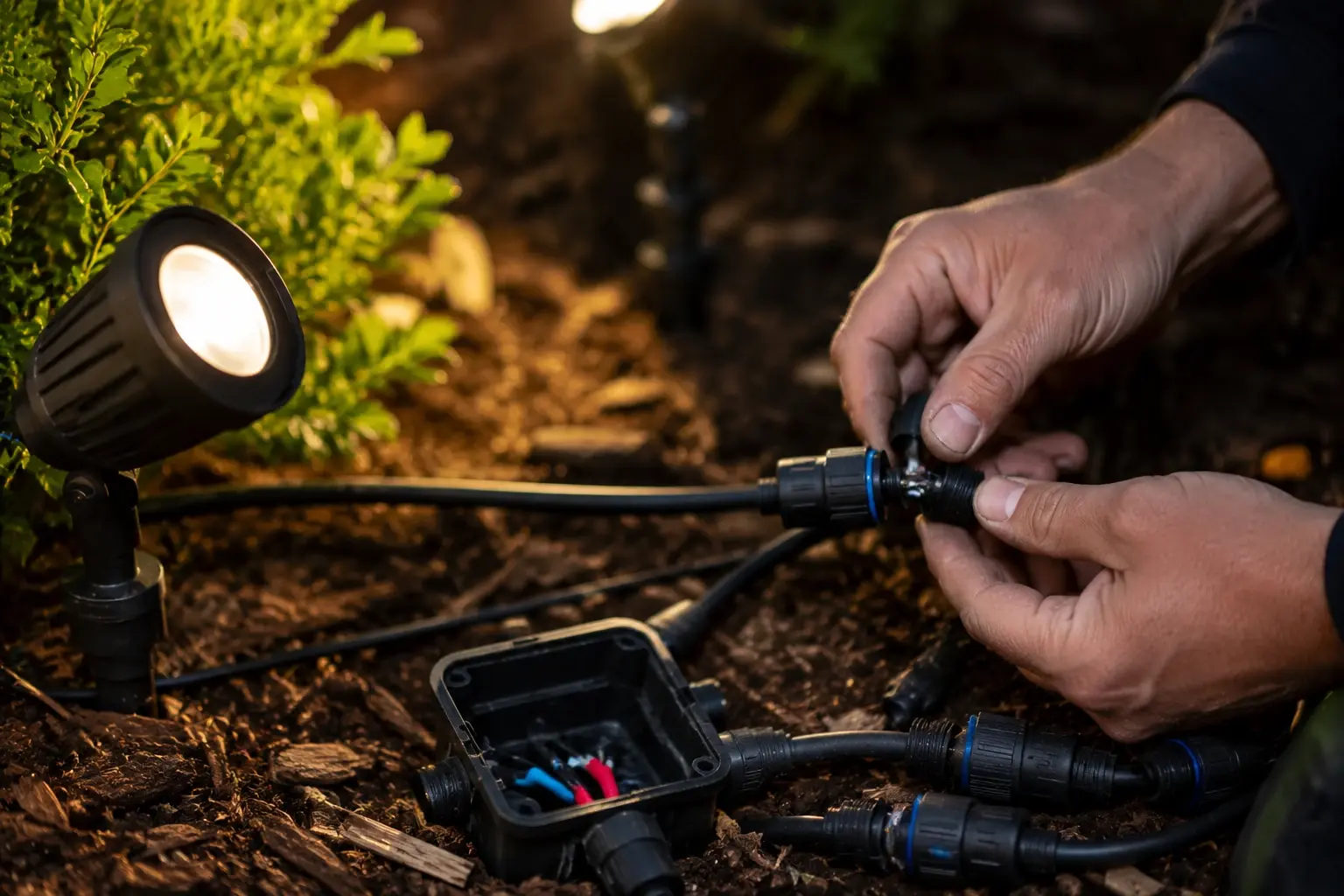 Maintenance & Repair project in Austin by Austin Landscape Lighting