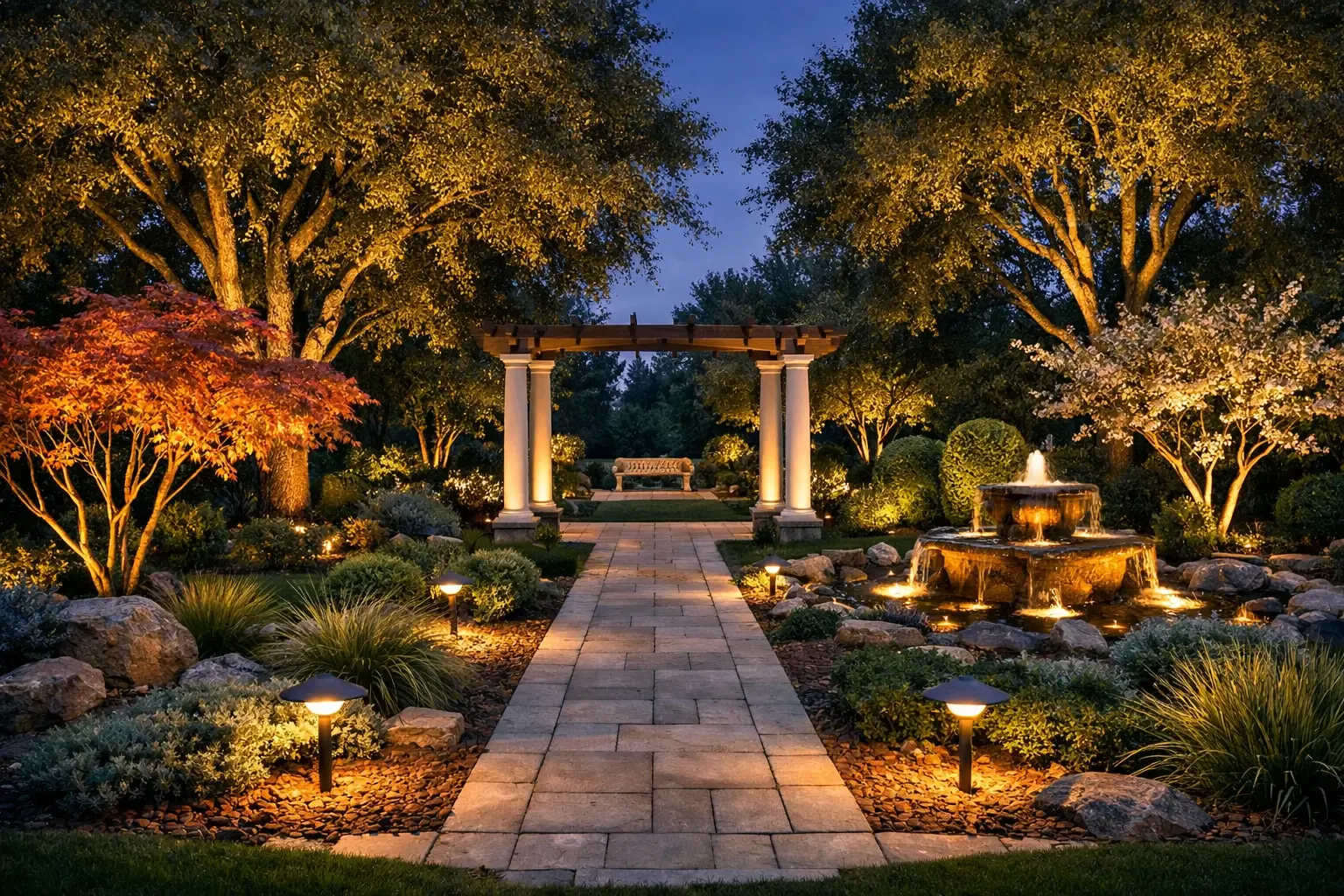 Security & Safety Lighting project in Austin by Austin Landscape Lighting