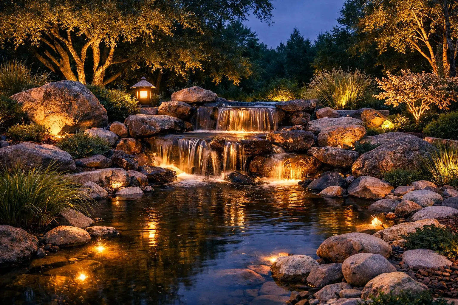 Security & Safety Lighting project in Austin by Austin Landscape Lighting
