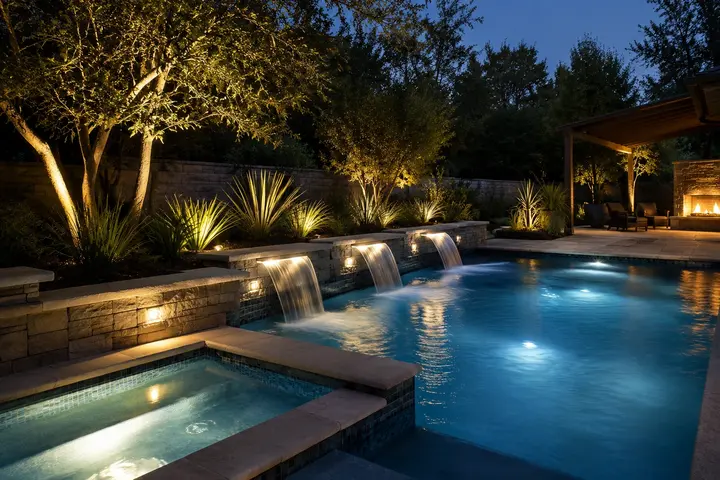 Best outdoor landscape lighting ideas by Austin Landscape Lighting