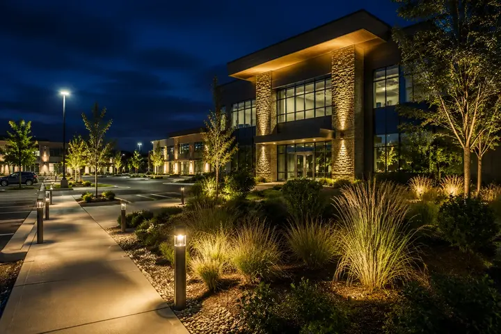 Commercial landscape lighting Austin by Austin Landscape Lighting