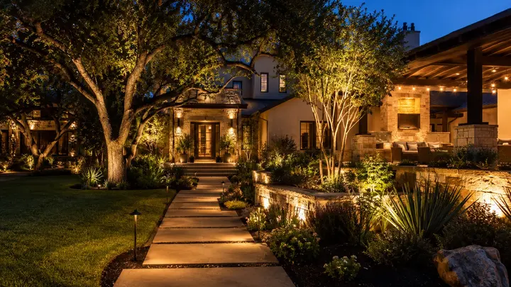 Designing landscape lighting by Austin Landscape Lighting