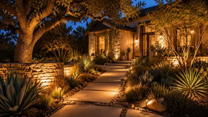 Designing landscape lighting by Austin Landscape Lighting