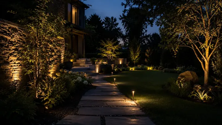 Landscape lighting design by Austin Landscape Lighting