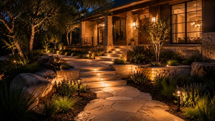 Landscape lighting design guidelines by Austin Landscape Lighting