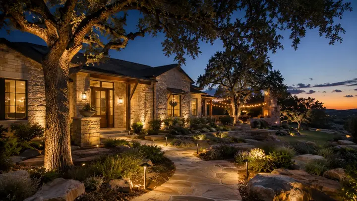 Landscape lighting ideas Austin by Austin Landscape Lighting