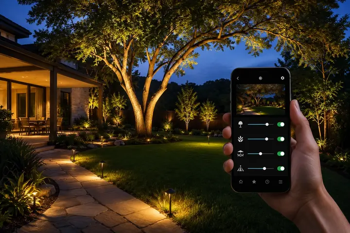Landscape lighting ideas for trees by Austin Landscape Lighting