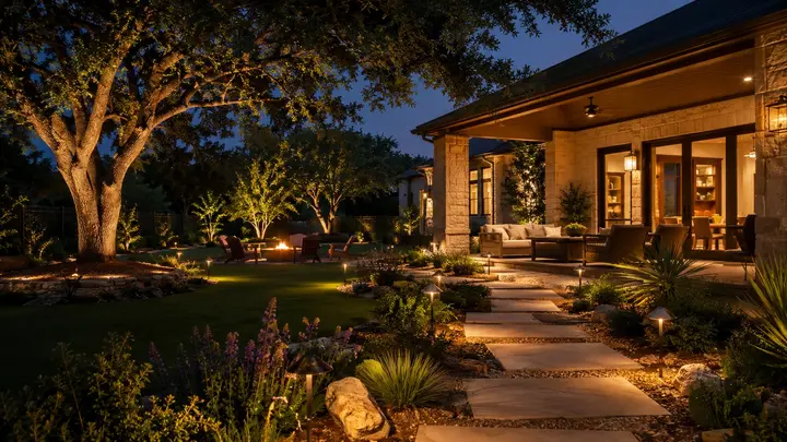 Landscaping lights ideas by Austin Landscape Lighting