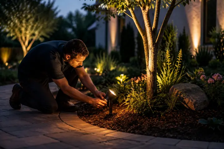 LED landscape lighting Austin by Austin Landscape Lighting