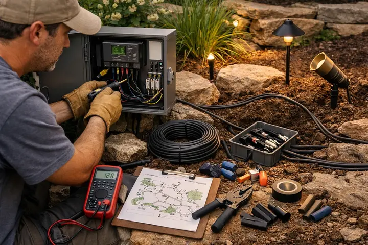 Residential landscape lighting Austin by Austin Landscape Lighting