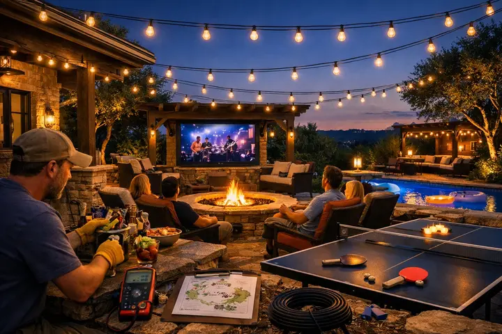 Residential landscape lighting Austin by Austin Landscape Lighting